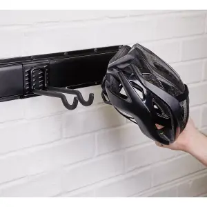 Sealey Sports Equipment Storage Hook PVC Wrapped & Powder Coated Black APH06