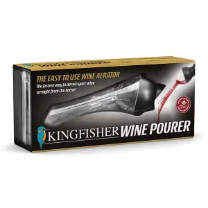 Kingfisher Wine Aerator Pourer Aeration Taste Enhancer Dispenser