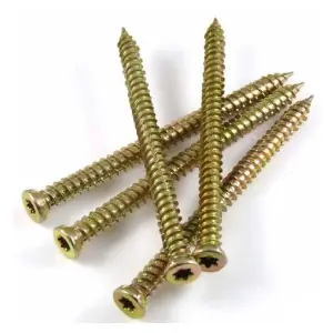 10 x Concrete Frame Screws 75 x 120mm Window Fixings for Masonry Stone & Brick