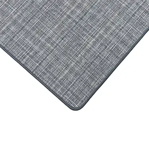 JVL Elegance Runner Mat, 50x150cm, Grey