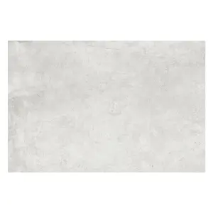 Zen Matt Light Grey Concrete Effect Porcelain Outdoor Tile - Pack of 10, 5.4m² - (L)900x(W)600mm