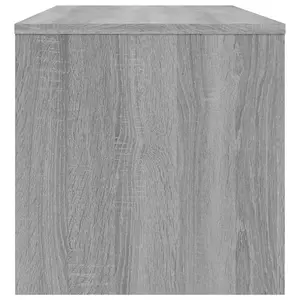 vidaXL TV Cabinet Grey Sonoma 100x40x40 cm Engineered Wood