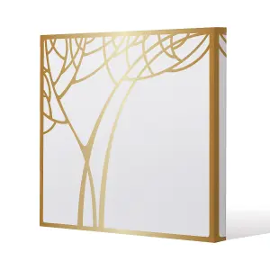 Golden Tree (Canvas Print) / 77 x 77 x 4cm