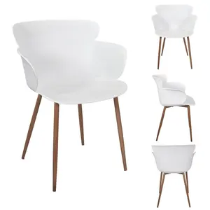 Houon Dining Chair (Set of 2) White