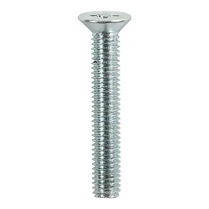 TIMCO Machine Countersunk Silver Screws - M5 x 20