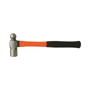 16oz Fibreglass Ball Pein Hammer Steel Head Shock Absorbing Shaft