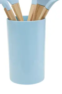 Maison by Premier Zing 7Pc Pastel Blue Utensil Set