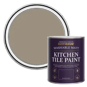 Rust-Oleum Cocoa Matt Kitchen Tile Paint 750ml