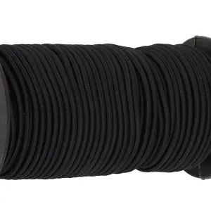 25 metres Bungee Cord, 4mm Wide Stretchy Strap Round Elastic String, Black