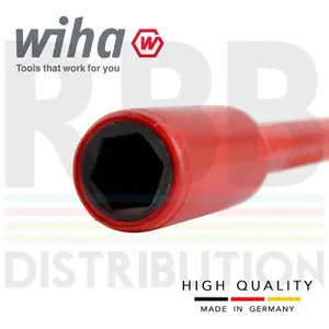 Wiha Hex Driver Screwdriver 1000v VDE Electrician 9mm SoftFinish Grip 00860