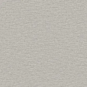 Grandeco Telma Slubbed Fabric Hessian Textured Luxury Wallpaper Neutral Marl