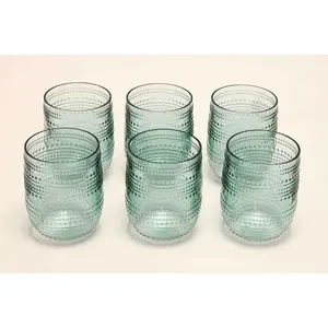 Adalet 426ml Acrylic Drinking Glass Set Green