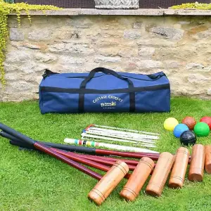 Garden Croquet Set - Cottage 6 Player - Durable