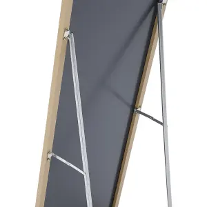 Rose Gold Rectangular Full Length Framed Mirror Freestanding or Wall Floor Mirror Dressing Mirror 150 cm x 40 cm