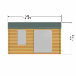 Marlborough 28 mm Log Cabin 10 x 12 Feet