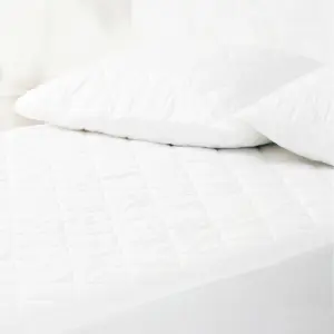 Belledorm Cotton Pillow Protector White (50 x 90cm)