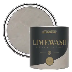 Rust-Oleum Grey Limewash Effect Wall Paint - No.581 2.5L