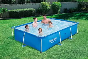 Bestway Family Splash Frame Pool -157"x83"x32"