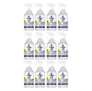 Nilco Angel Glass 12L Self Cleaning Treatment Cleaner For Mirrors Tiles Screens