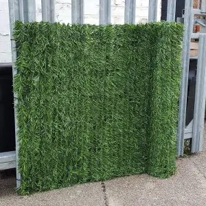 True Products Artificial Conifer Hedge Garden Fence Privacy Screening Balcony - 1.5m x 3m