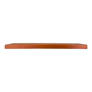 Handmade Wooden Rustic Floating Shelf 220mm Copper Length of 200cm