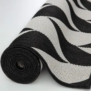 Ecology Collection Outdoor Rugs in Black  600Bl