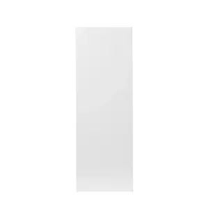 GoodHome Balsamita Matt white Slab Highline Cabinet door (W)250mm (H)715mm (T)16mm