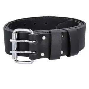 TOUGH MASTER Genuine Leather Work Belt Double Pin - 1.4 Metres (TM-40LB)