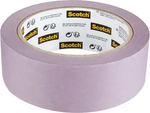 Scotch Delicate Surface Advanced Masking Tape, 36 mm x 41 m, Super-sharp Paint Lines, 1 Tape