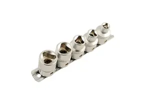 Laser 5683 5pc Triangular Socket Rail Set 1/2" Drive M5-M12