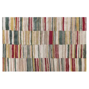 Area Rug 140 x 200 cm Multicolour FATSA