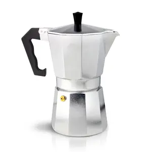 Café Olé Aluminium Espresso Maker for Ground Coffee 3L