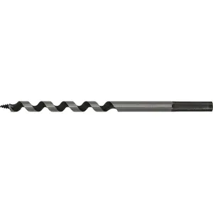 High-Performance 8 x 155mm Hardened Auger Wood Drill Bit with Hexagonal Shank for Woodworking