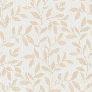 Galerie Utopia Cream Loose Leaf Wallpaper Roll