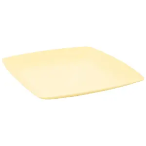 Tresp Delph Melamine Dinner Plate Pale Lemon (One Size)