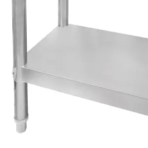 Catering Workbench Table - 90cm x 60cm x 86cm