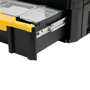 3x Dewalt DWST1-70705 TStak III Deep Draw Stackable Tool Storage Box Organisers