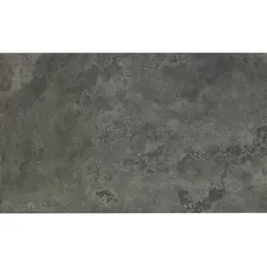 Troy Oscano Anthracite Matt Stone effect Ceramic Wall & floor Tile Sample