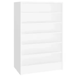 Berkfield Shoe Cabinet White 60x35x92 cm Engineered Wood