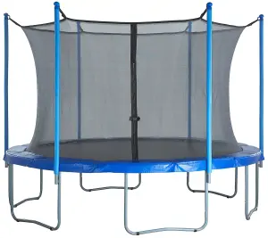 Trampoline Replacement Enclosure Safety Net, fits for 15 FT. Round Frames using 6 Poles or 3 Arches - Net Only