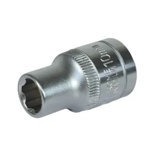 1/2" Drive 10mm Metric Super Lock Shallow 6-Sided Single Hex Socket Bergen