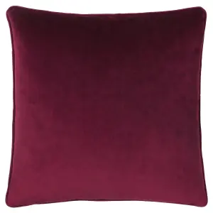 Paoletti Blenheim Geometric Piped Feather Filled Cushion