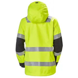 Helly Hansen Workwear Womens Luna Hi-Vis Winter Jacket (Yellow/Black)  (Small)