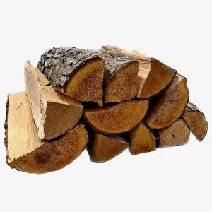 Alder Kiln Dried Hardwood Pizza Oven Burner Stove Fuel Firewood Logs 30L Net