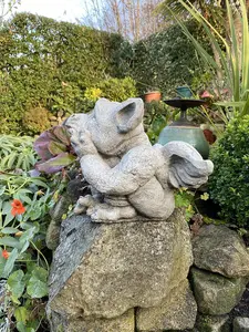 Sad Dragon' Mythical Garden Ornament