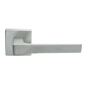 Flash Latch Door Handle (Set of 2) Satin Chrome