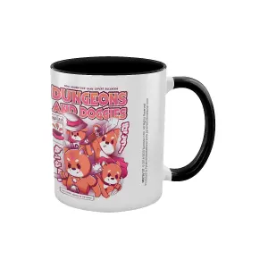 Ilustrata Dungeons And Doggies Mug Black/White/Brown (One Size)