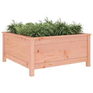 Berkfield Garden Planter 82.5x82.5x39 cm Solid Wood Douglas