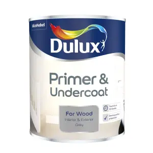 Dulux Grey Wood Primer & undercoat, 750ml