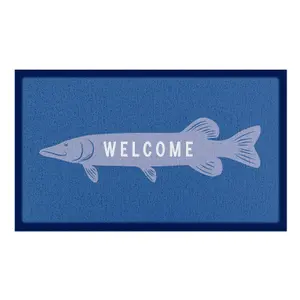 Fish Welcome Doormat (70 x 40cm)